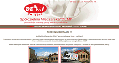 Desktop Screenshot of mleczarnia-gora.pl